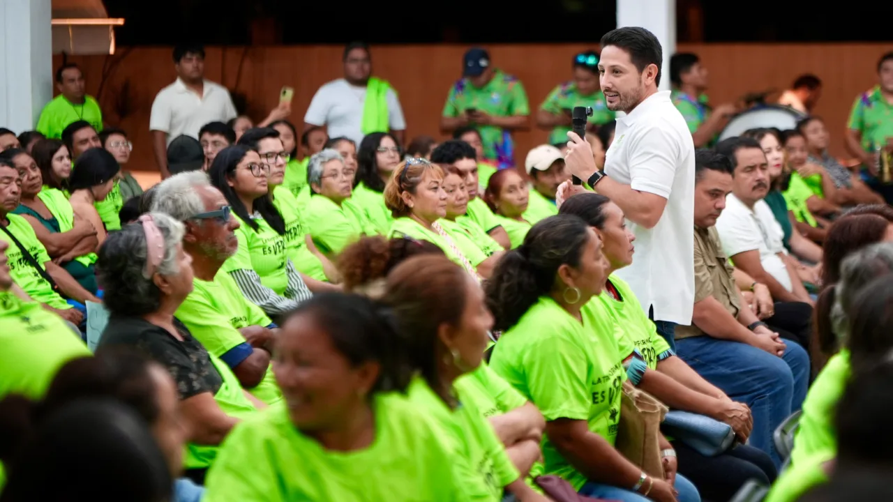 Ya son 70 mil afiliados en el PVEM Quintana Roo: Renán Sánchez