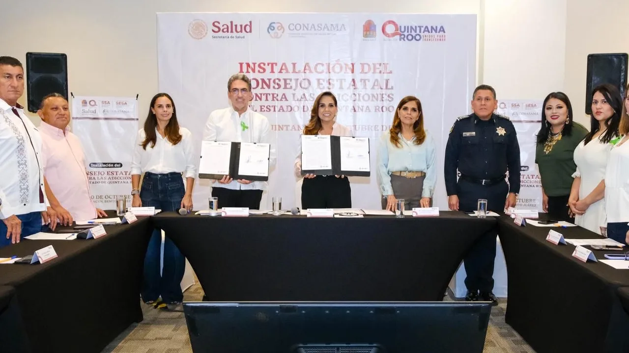 Mara Lezama instala el Consejo Estatal contra las Adicciones