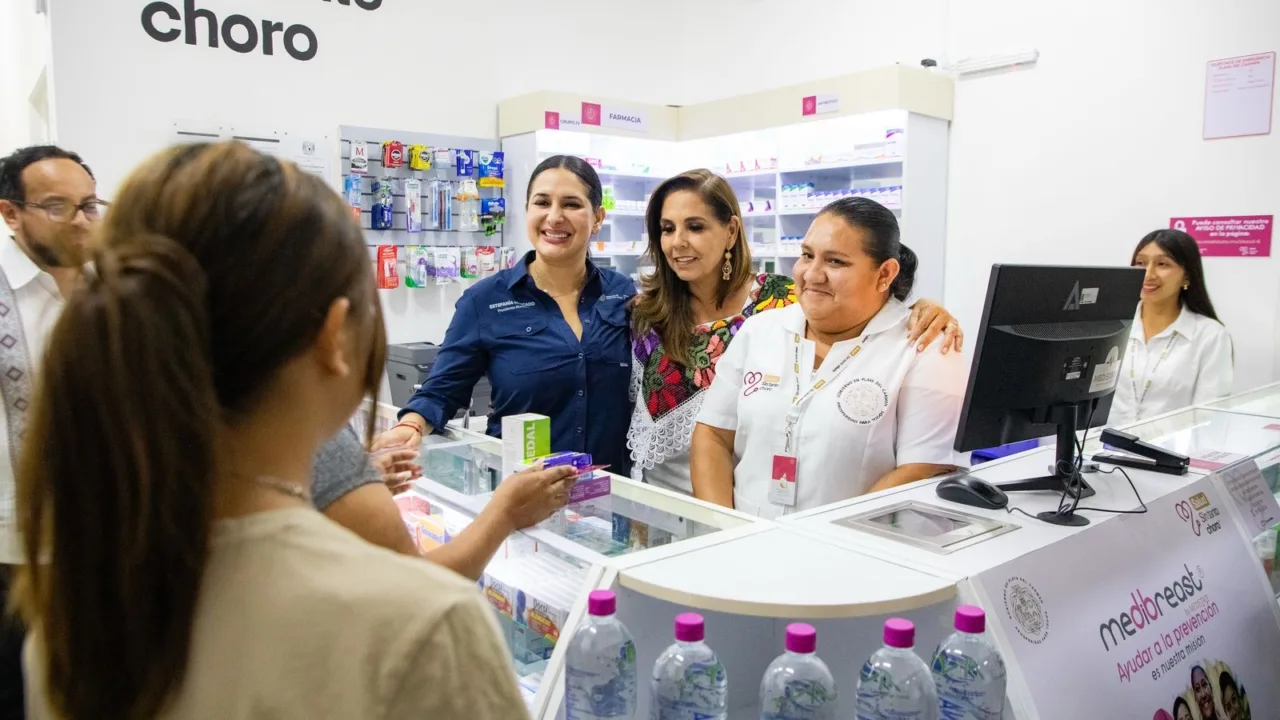 Mara Lezama y Estefanía Mercado impulsan jornada gratuita de mastografías en Playa del Carmen