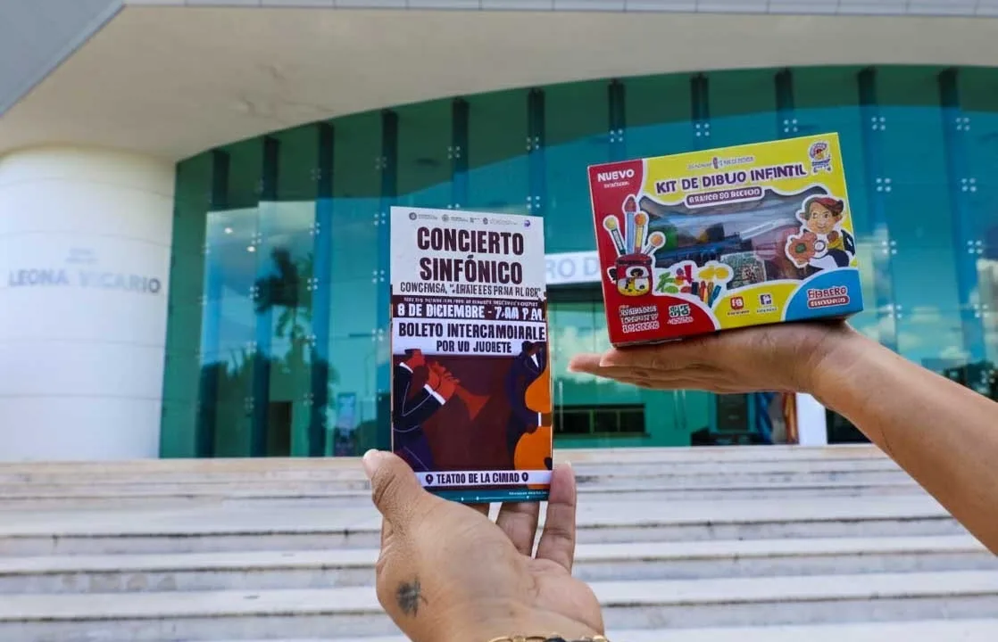 Anuncia Gobierno de Playa del Carmen concierto sinfónico con causa: “Juguetes para Playa”