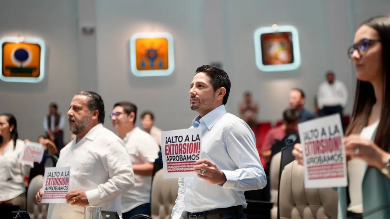 Aprueba Congreso de Quintana Roo ley contra la extorsión