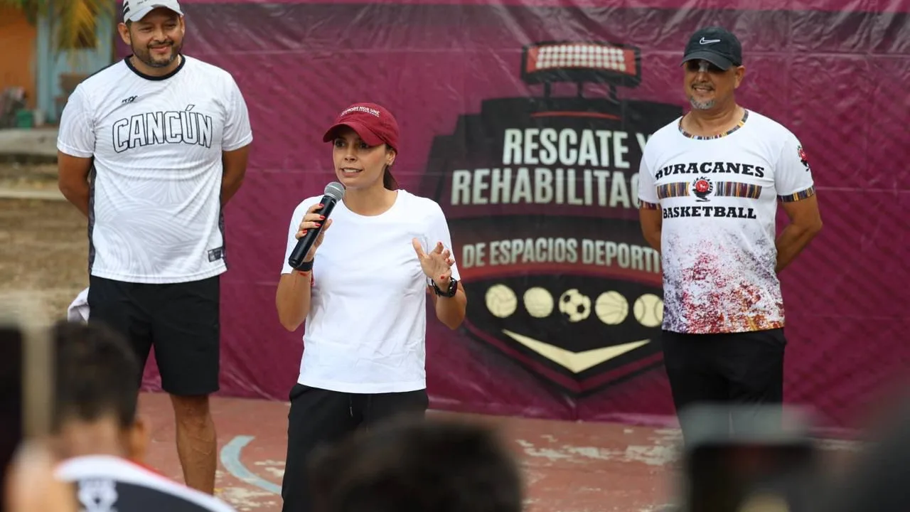 Gobierno de Ana Paty Peralta contempla el rescate y rehabilitacion de 30 áreas deportivas en 2026