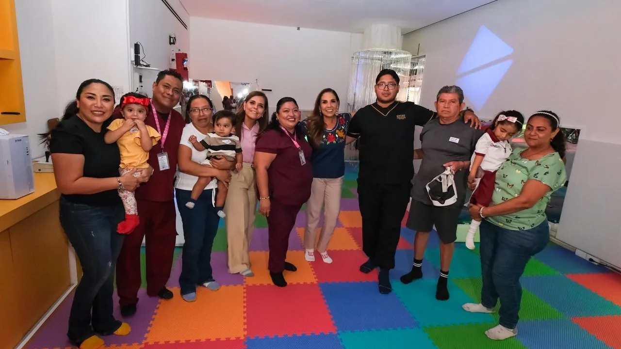 Entrega Mara Lezama rehabilitación de cuarto multisensorial del CRIQ para fortalecer terapias de rehabilitación con atención incluyente