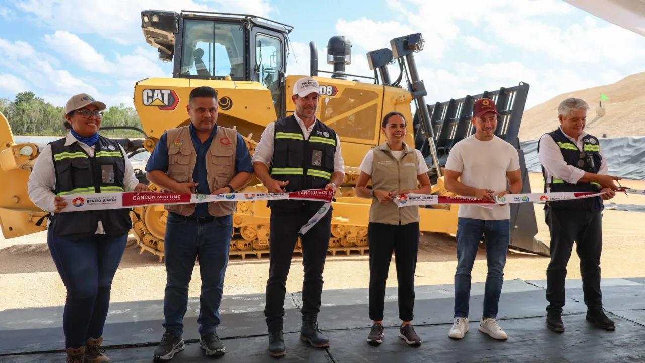 La empresa Red Ambiental y el Ayuntamiento de BJ aperturan nueva celda para la disposición final de los residuos sólidos