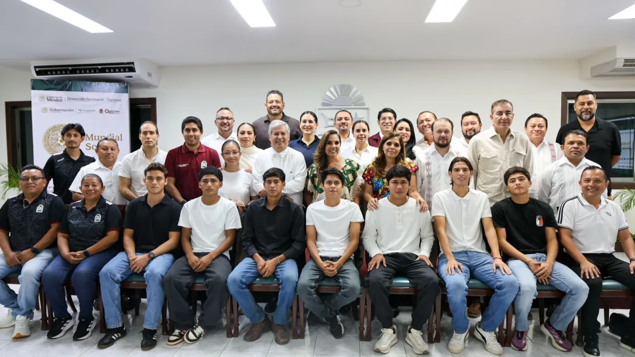 Mara Lezama firma convenio Proyecto Mundial Social 2026 para impulsar el deporte como herramienta de bienestar