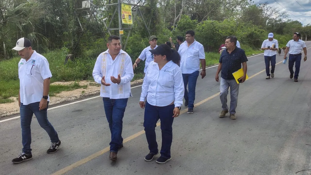 Conagua promueve acciones de saneamiento en Leona Vicario, Quintana Roo