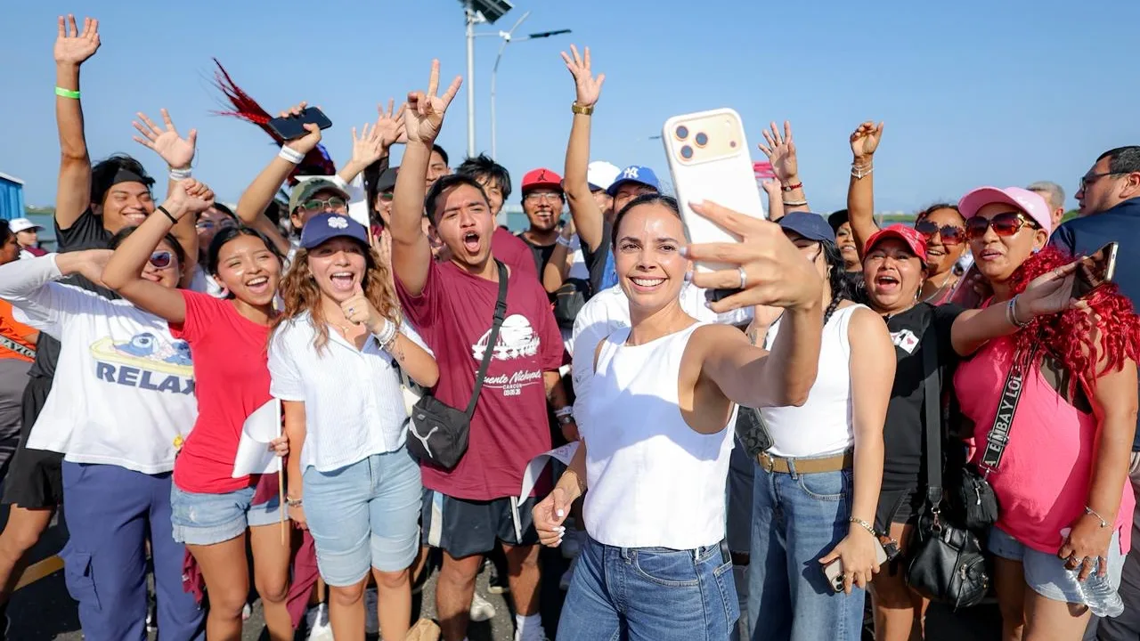 Cancún vive un momento histórico; el Puente Nichupté representa justicia social y movilidad digna: Ana Paty Peralta