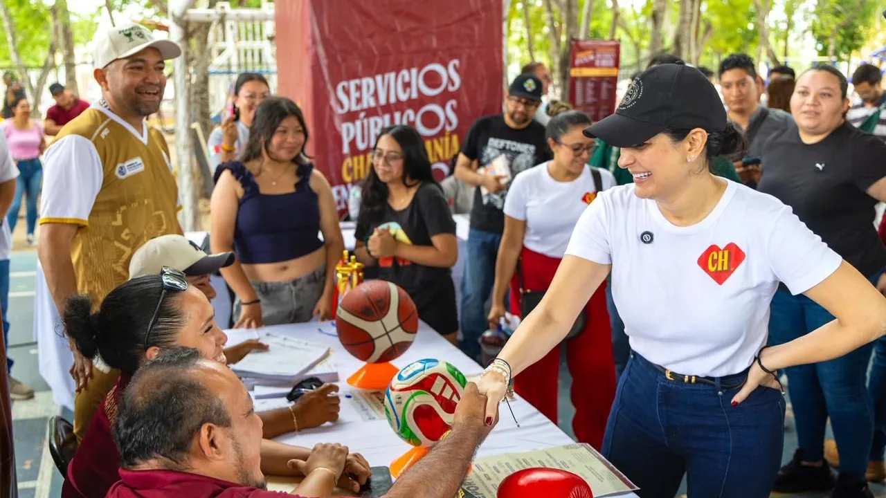 Estefanía Mercado impulsa soluciones directas para cientos de familias de Villas del Sol con jornada de “Chambamanía”