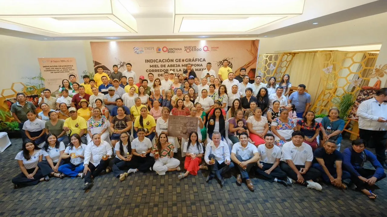 Histórico reconocimiento a productores mayas: miel melipona de Q. Roo obtiene Indicación Geográfica