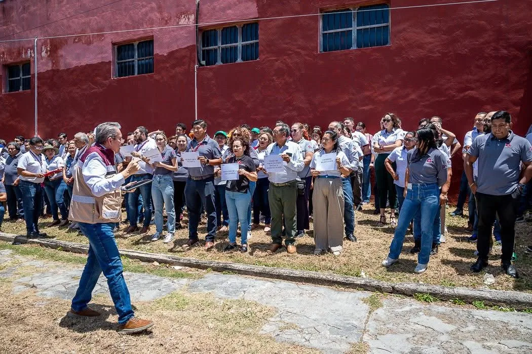 Participa CAPA en el Primer Simulacro Nacional
