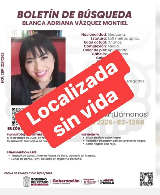 Acudió a una clínica para un procedimiento estético, hoy su cuerpo fue localizado en un canal de Tlaxcala