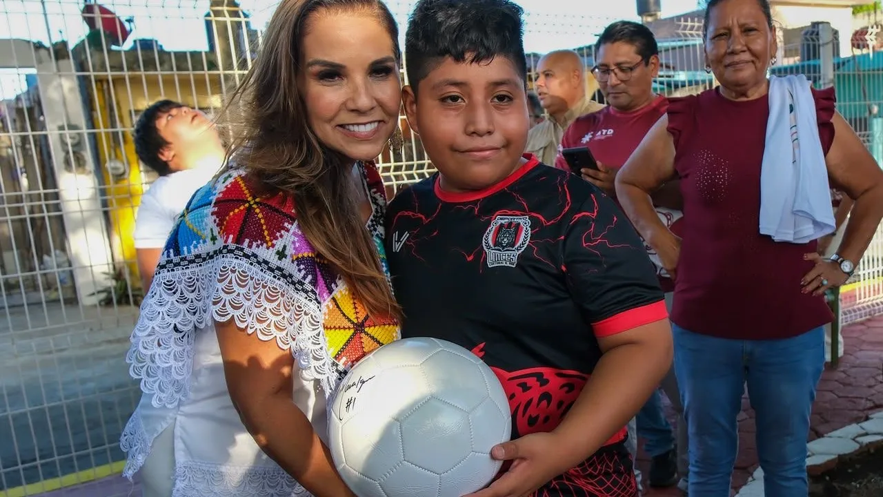 Totalmente rehabilitado, Mara Lezama entrega el parque Las Iguanas en Chetumal, en beneficio de más de 2 mil 800 habitantes