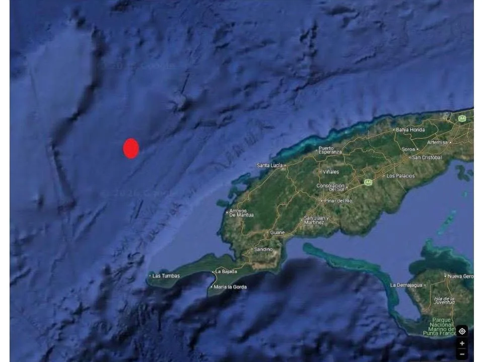 Se registra sismo frente a las cosas de Cuba; se percibe en algunas zonas de Q. Roo