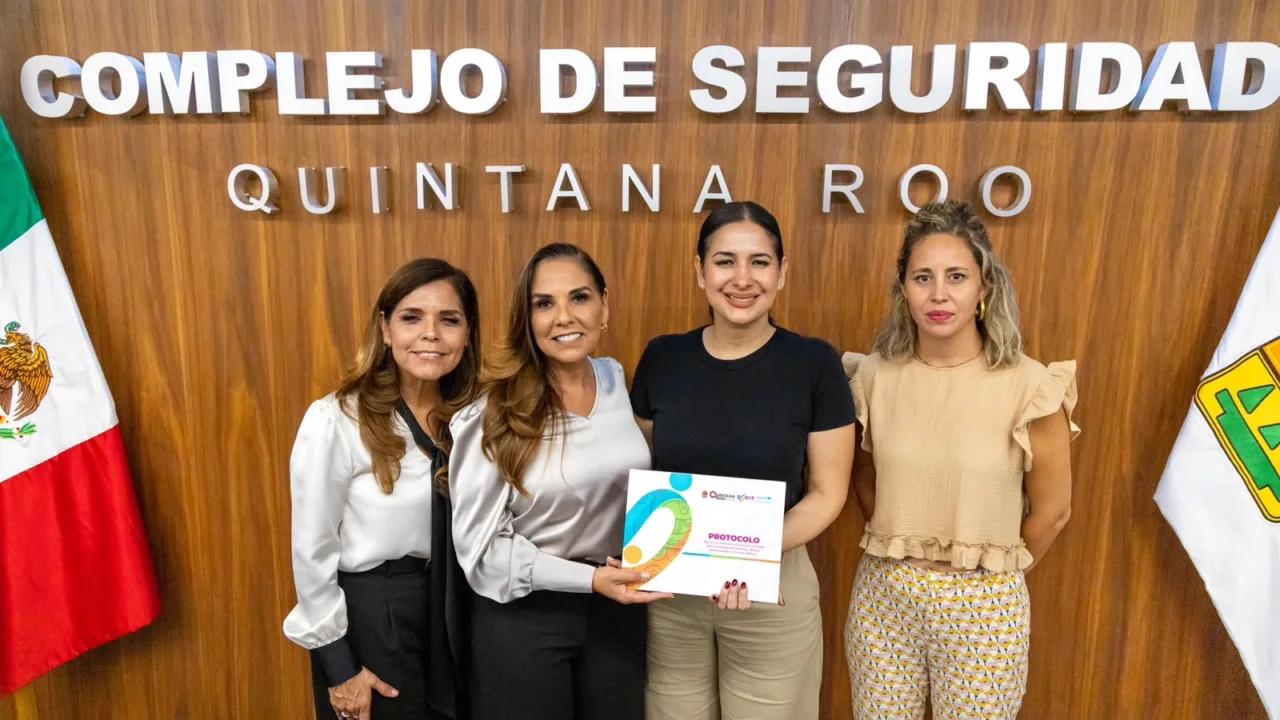 Estefanía Mercado se suma a la estrategia de Seguridad Estatal para la Copa Mundial de Futbol 2026