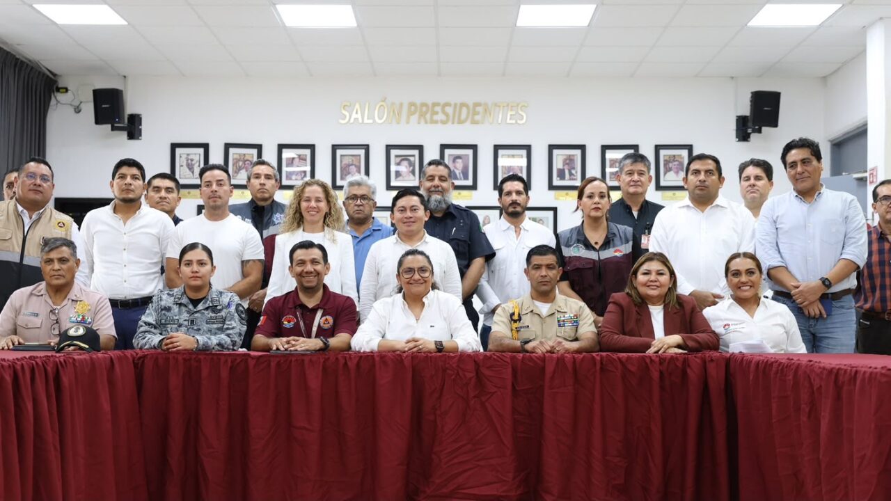 Instalan Sistema Municipal de Protección Civil en Benito Juárez