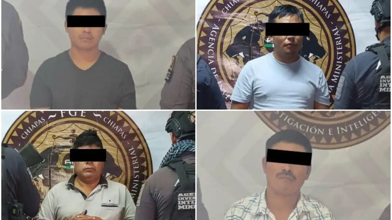 Detienen a cuatro por abuso de menor en Chiapas