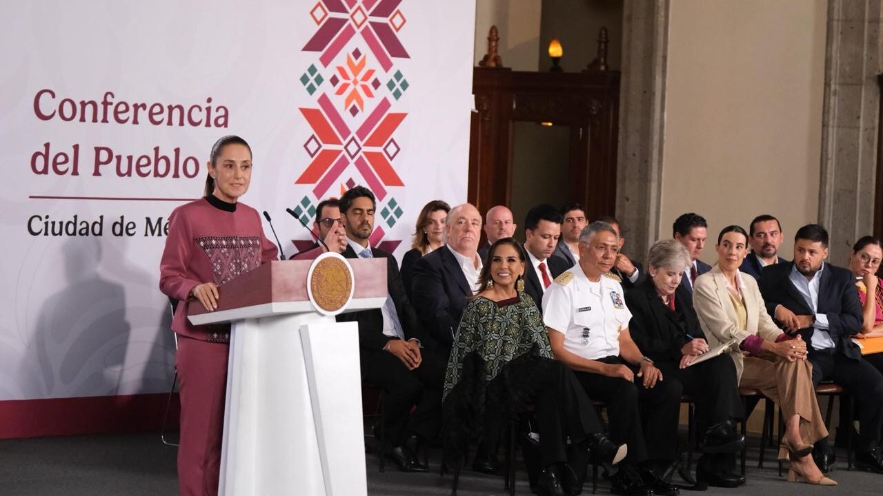 Anuncia Claudia Sheinbaum, más de 2 mil mdp para reforzar Estrategia Integral de Atención al Sargazo en el Caribe Mexicano; Mara Lezama agradece coordinación como nunca antes