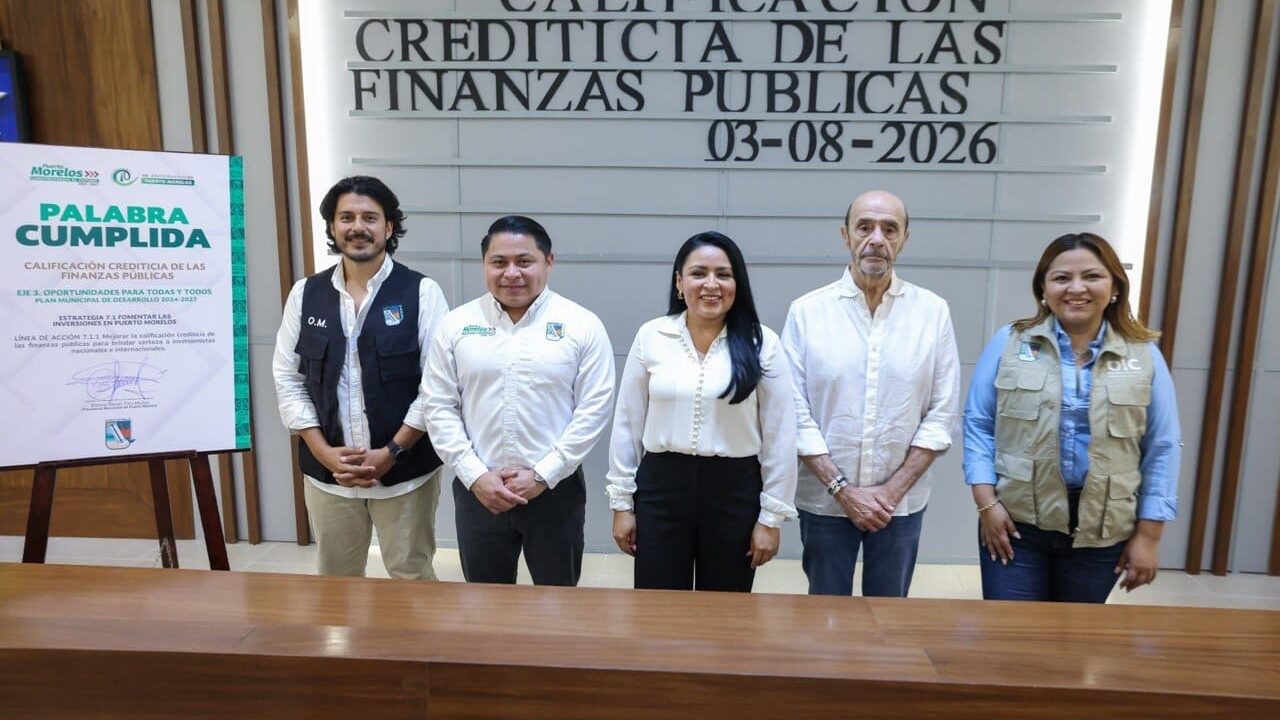 Obtiene Puerto Morelos calificación HR AA- con Perspectiva Estable