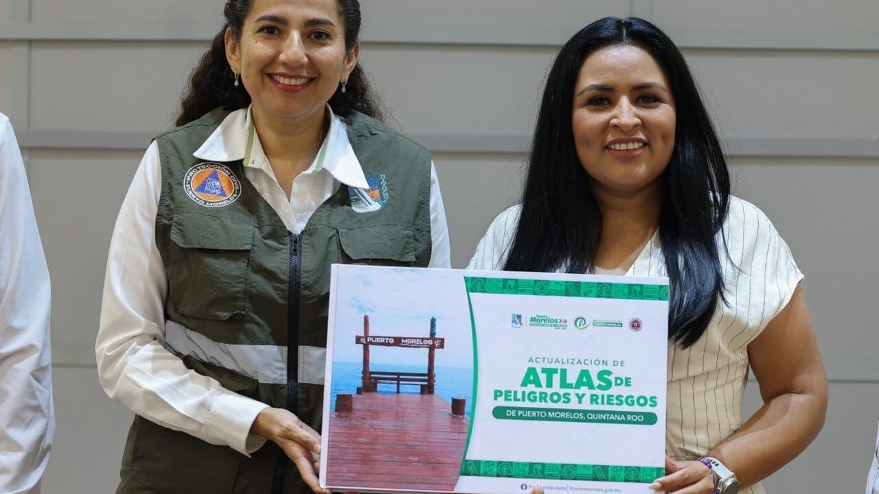 Presentan actualización del Atlas de Peligros y Riesgos en Puerto Morelos