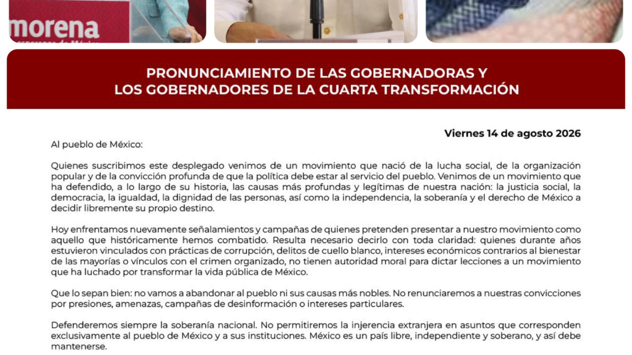 Cierran filas con Andy López Beltrán