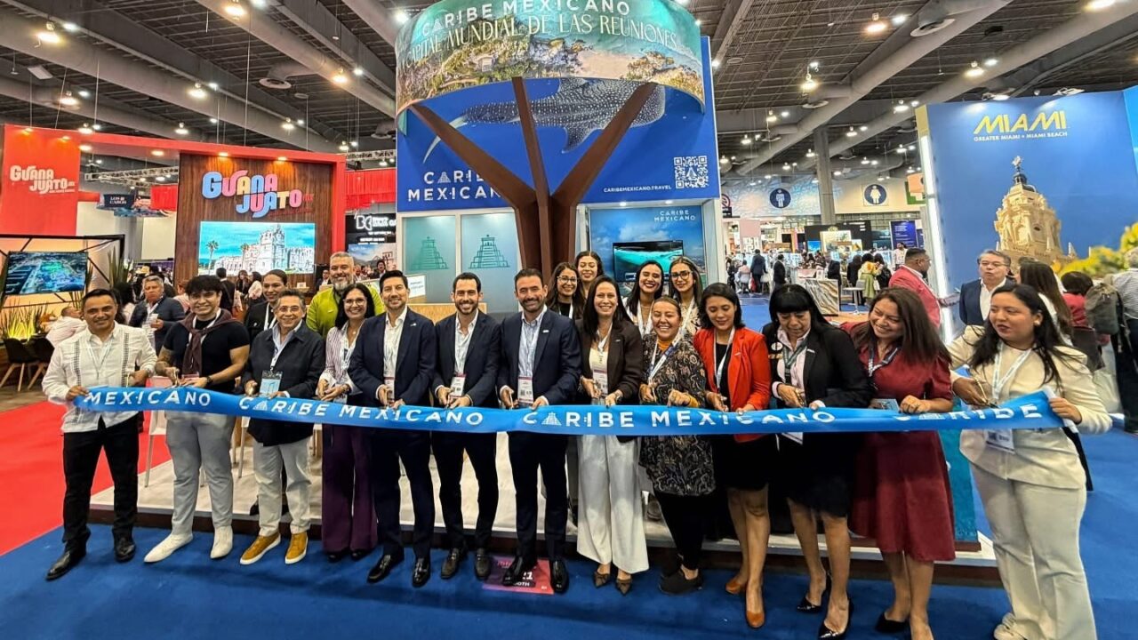 Caribe Mexicano lleva su oferta de turismo de reuniones a IBTM Américas 2026