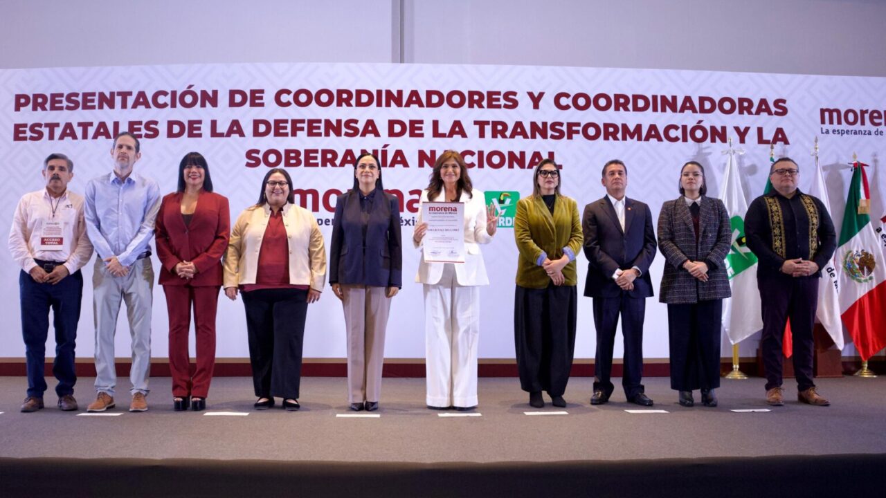 Morena nombra coordinadores estatales en Aguascalientes, Colima y Campeche