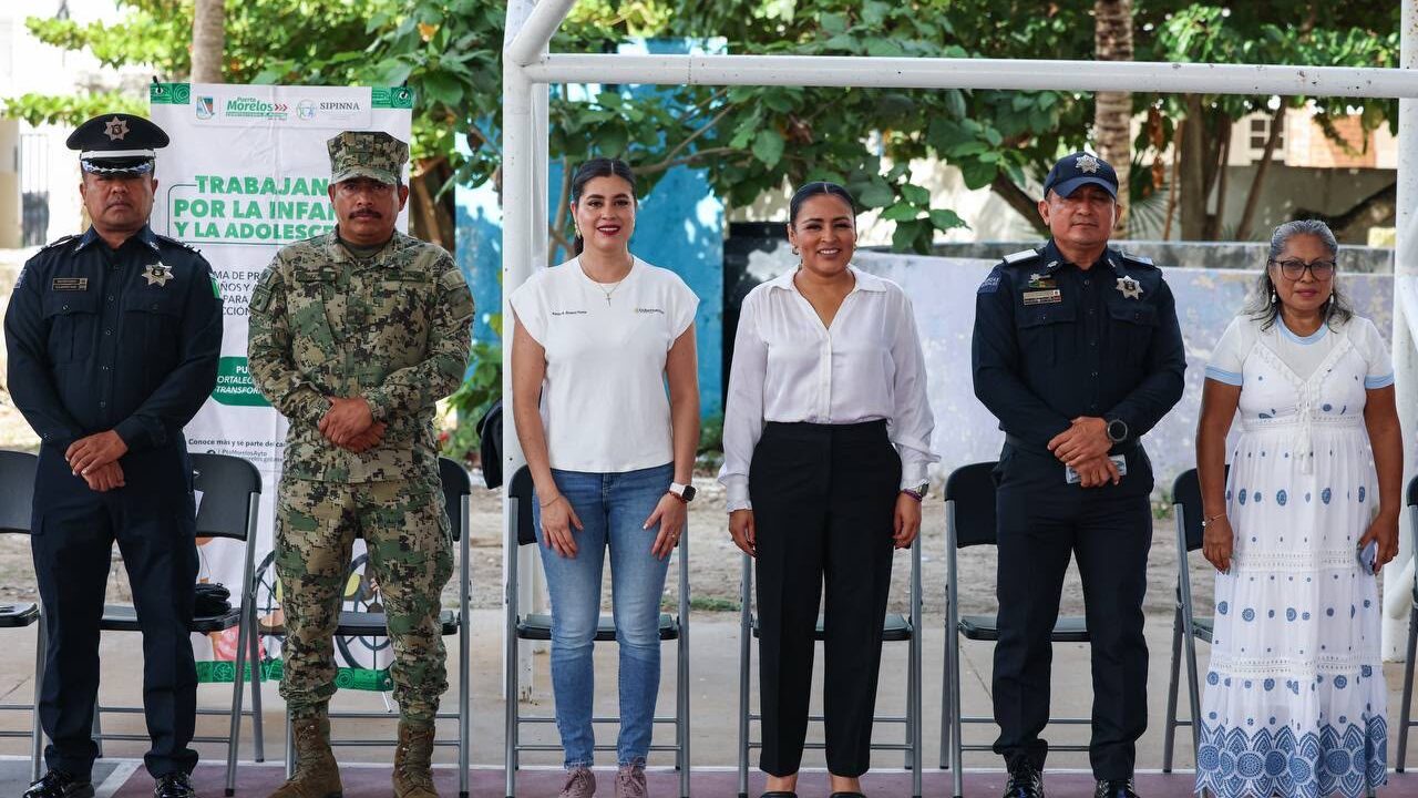 Construimos seguridad en escuelas: Blanca Merari