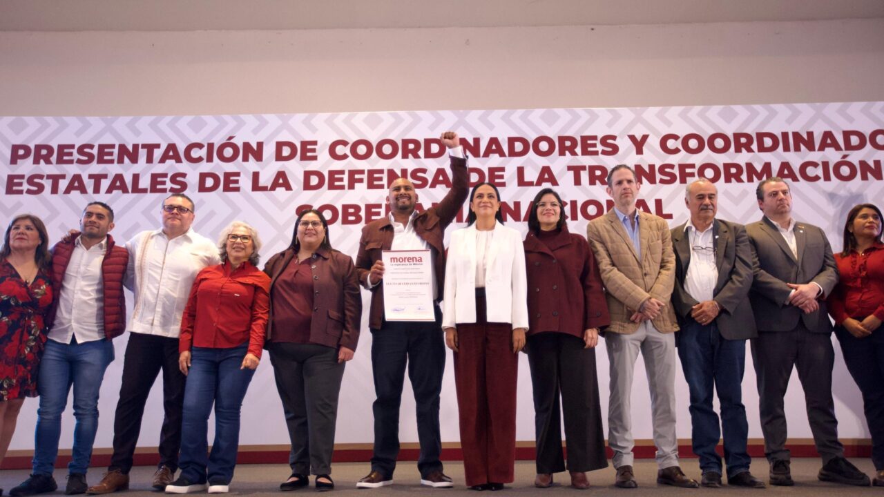 Morena cierra proceso interno y define a sus 17 coordinadores estatales rumbo a 2027