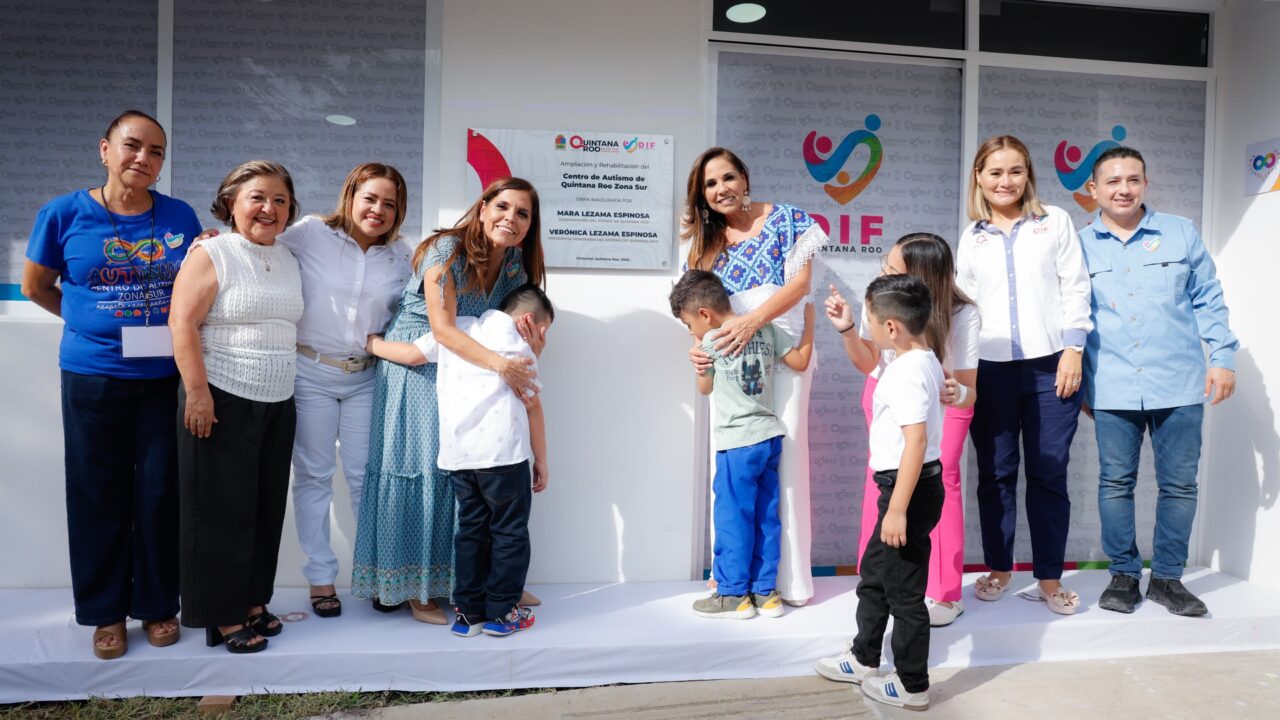 Amplían Mara y Verónica Lezama el Centro de Autismo de Chetumal