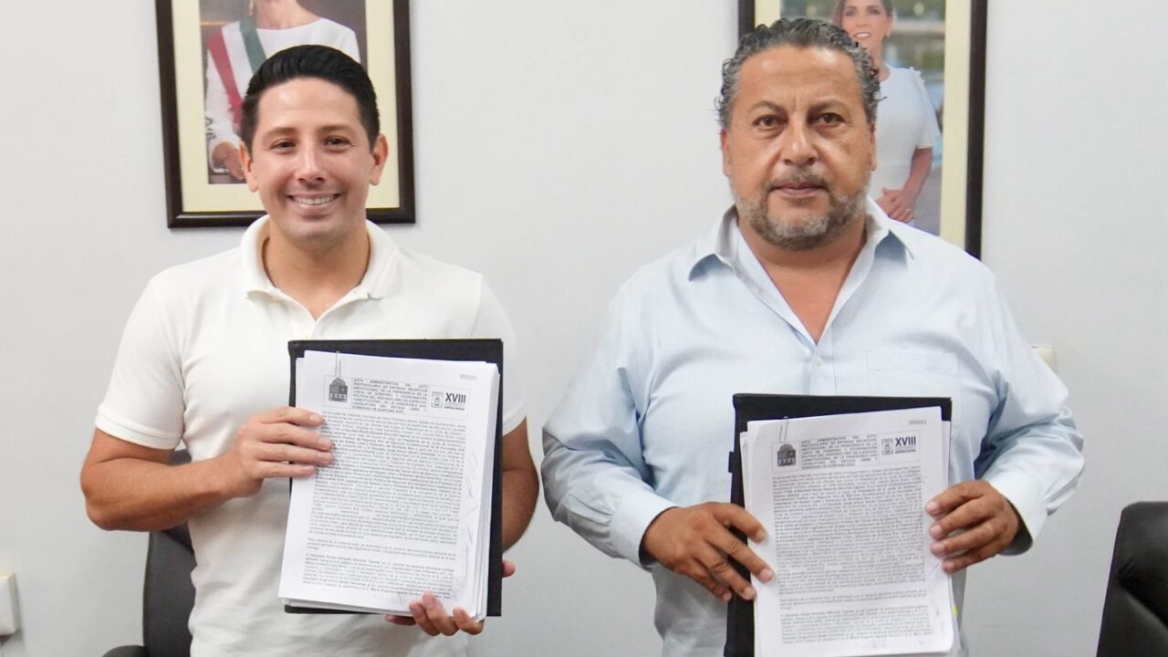 Ha sido un honor servir desde la Presidencia del Congreso; Renán Sánchez Tajonar concluye su gestión al frente de la JUGOCOPO