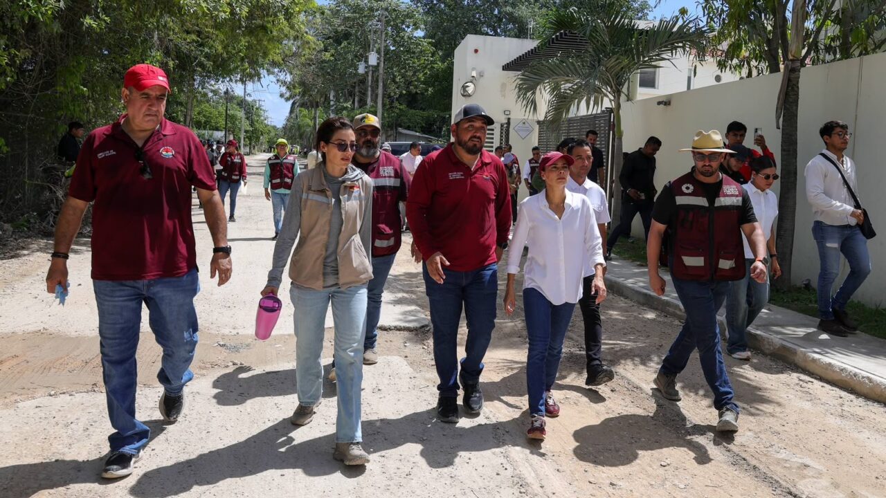 Gobierno de Ana Paty Peralta emprende trabajos provisionales en avenida Colegios en tanto culminan obras de Aguakan