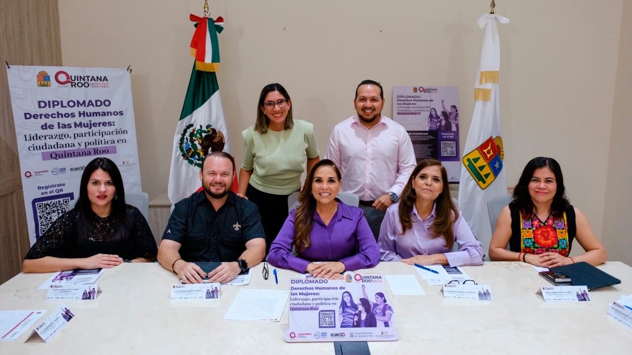 Abre Gobierno de Mara Lezama nuevo diplomado para fortalecer liderazgo y participación política de las mujeres